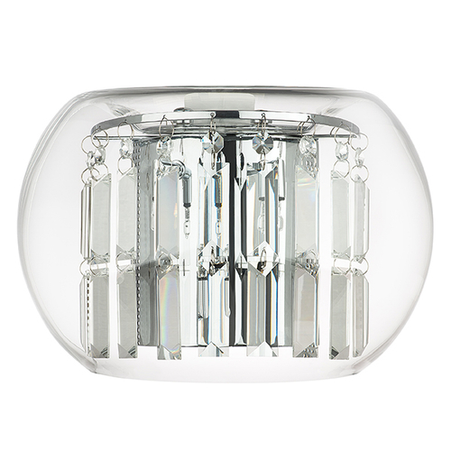 Купить 753634 Бра ACQUARIO 3х20W G4 12V ХРОМ хрусталь+стекло