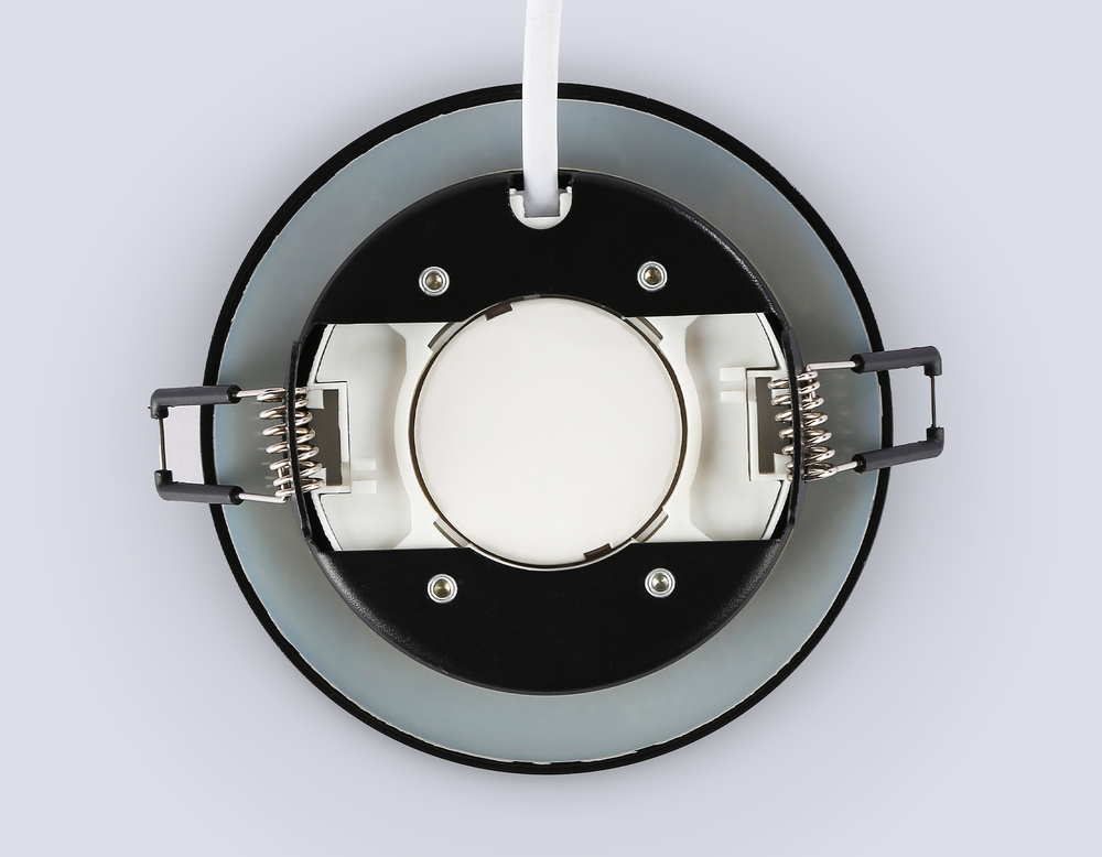 TN6735 BK черный IP44 GX53 D110*57