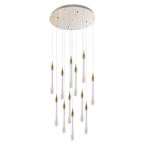 Купить Каскадная люстра Arte Lamp RAINDROP A1803LM-36PB