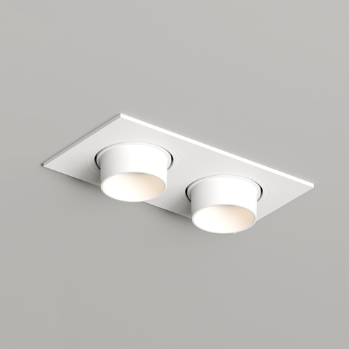Купить DK3122-WH Встраиваемый светильник, IP20, до 15 Вт, LED, GU5,3, белый, пластик