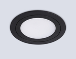 TN6604 BK черный IP44 GX53 max 15W D110*23