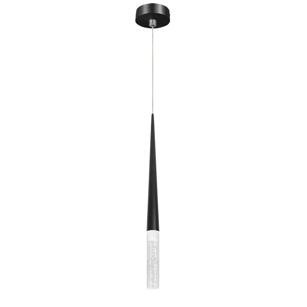807007-3 Подвес PUNTO MINI с декоративной насадкой (цилиндр) (807007+807000-3) LED 4W 282LM 24G ЧЕРНЫЙ 3CCT 3000/4000/6000K