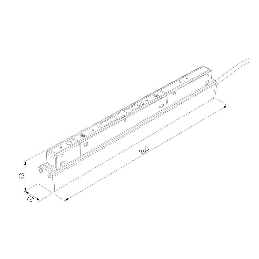 Slim Magnetic Блок питания 200W черный 95042/00 95042/00