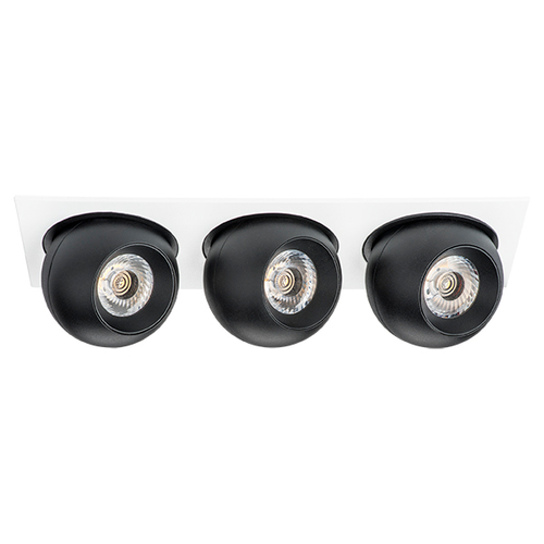 Купить i536727272 Светильник INTERO LED 9W*3 850LM*3 24G БЕЛЫЙ/ЧЕРНЫЙ 3000K (217536+217072+217072+217072)