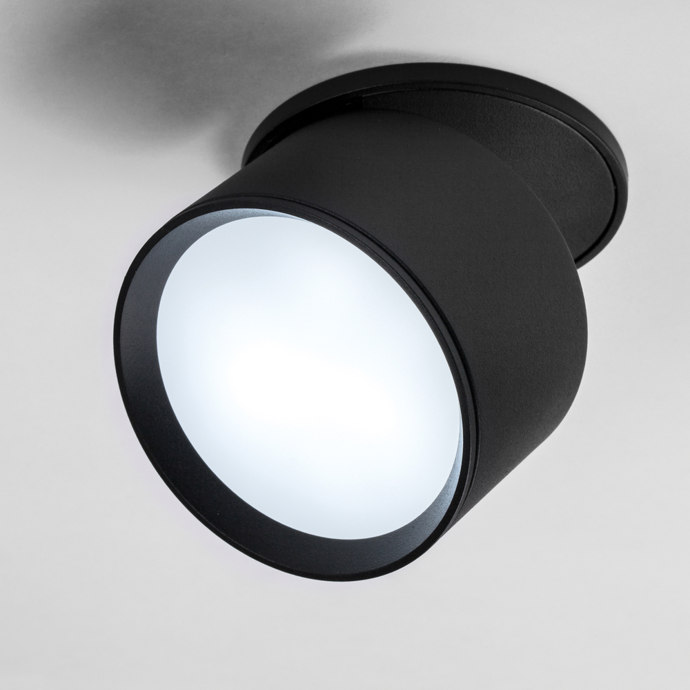 215807 Светильник ACUTO LED 9W 660LM 120G ЧЕРНЫЙ 3000/4000/6000K