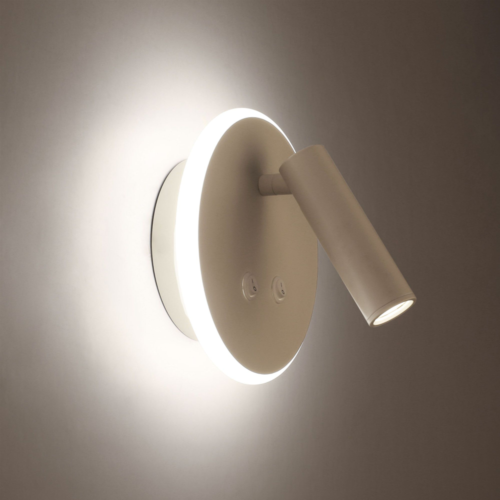 Настенный светодиодный светильник Tera LED белый Tera LED белый (MRL LED 1014)