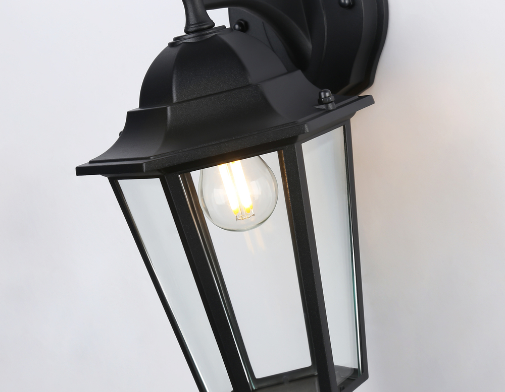 ST2018 BK/CL черный/прозрачный IP54 E27 max 40W 360*150*210