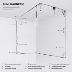 Трековый светильник 10W 3000K Mini Magnetic 85163/01