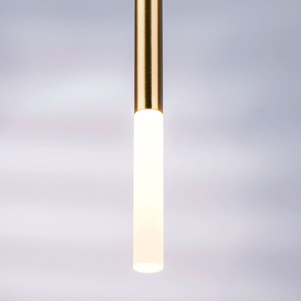 L5T747133 Люстра TUBO LED 25W 1250LM 360G ЗОЛОТО 3000K (574723+747133 (5шт)