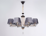 TR4618/8 CF/FGD кофе/золото E27/8 max 40W D760*810