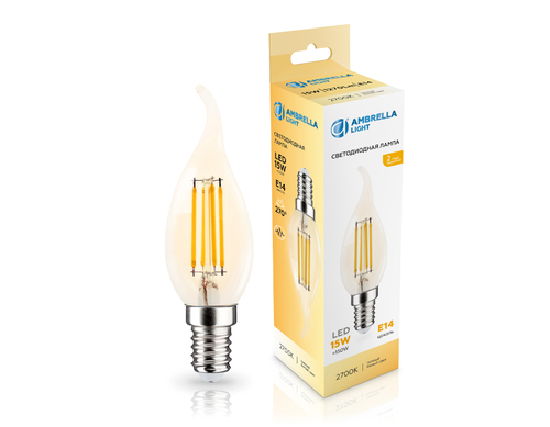 Купить 351523 Filament LED CF35 15W E14 2700K 220-240V