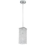 795424 Подвес CRISTALLO 1х40W G9 ХРОМ