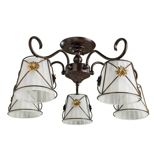Купить Потолочная люстра Arte Lamp FORTUNA A5495PL-5BR