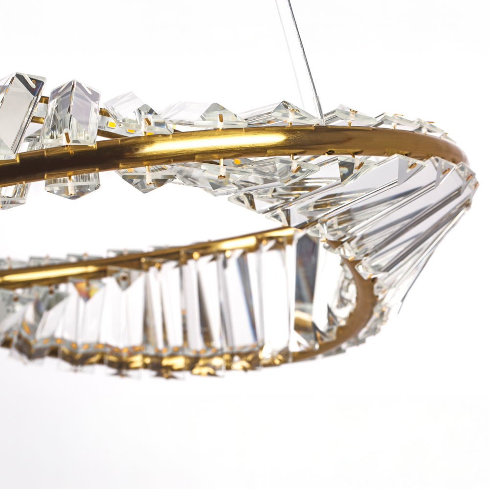 699043 Люстра VIDARE 20W LED 1700LM ЗОЛОТО 3000K IP20