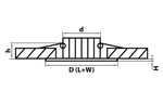 212437 Светильник SOFFI 16 LED 7W 630LM 40G ЧЕРНЫЙ 3000K