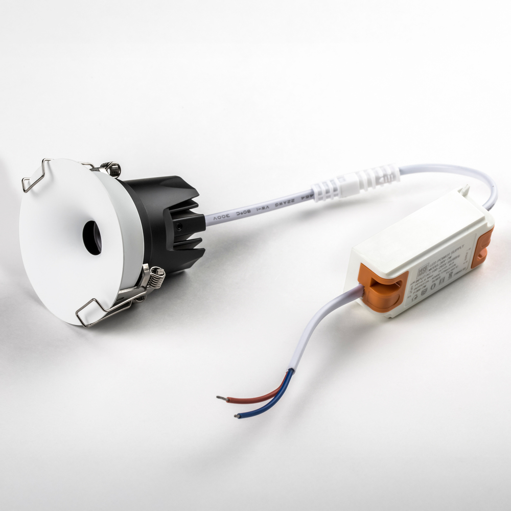 074126 Светильник SPIRA LED 7W 490LM 24G БЕЛЫЙ 2700K