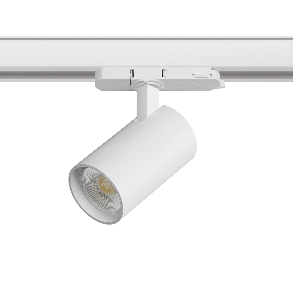 A5136QT Светильник ALTA BASE для трековой системы Quattro LED 15W 1880LM 24G БЕЛЫЙ 3000K с адаптером (215136 + 594036)