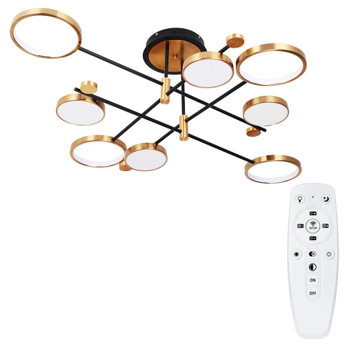 Купить Потолочная люстра Arte Lamp HOLLY A1364PL-8PB
