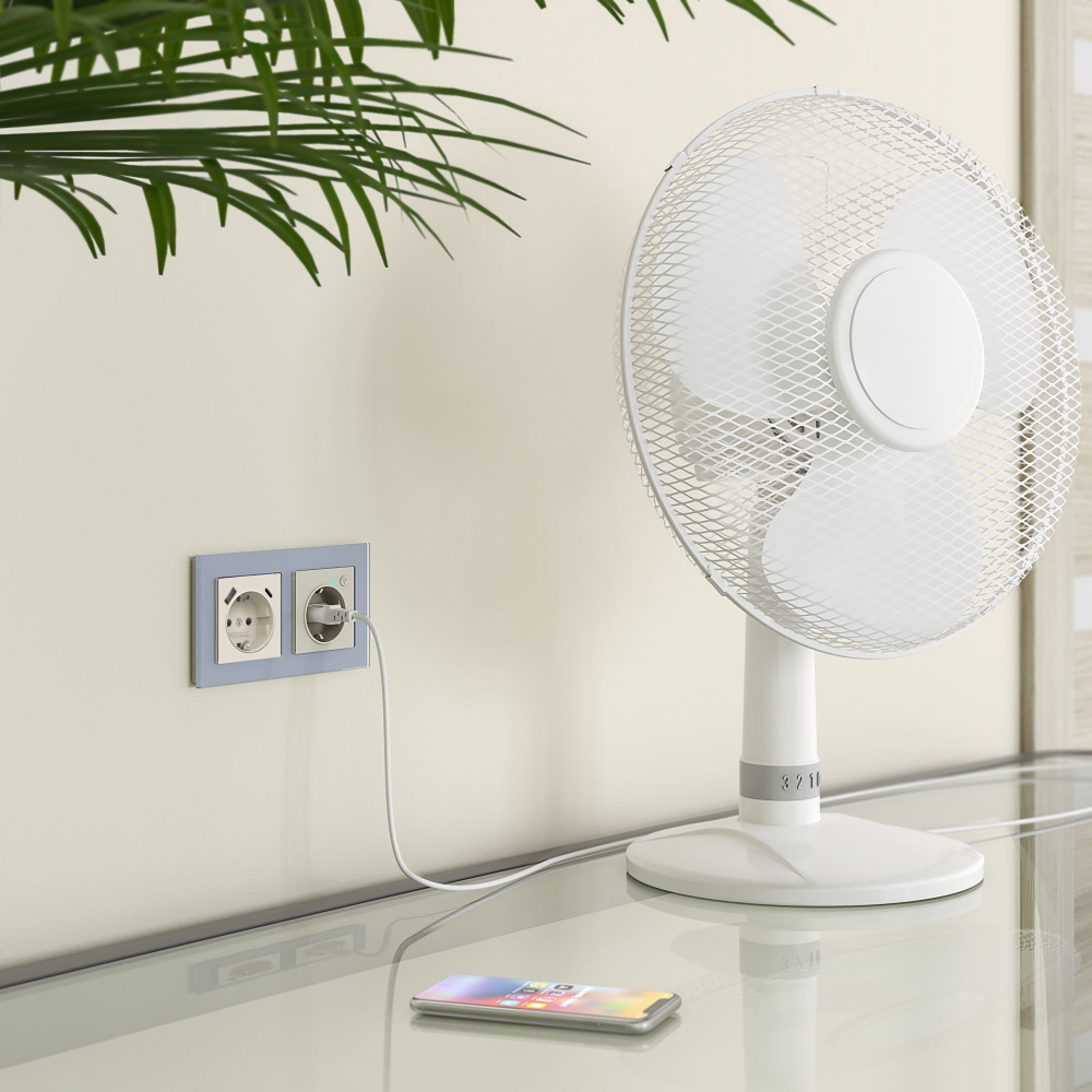 Умная встраиваемая розетка Werkel Wi-Fi 3500W IP20 W1171603 слоновая кость