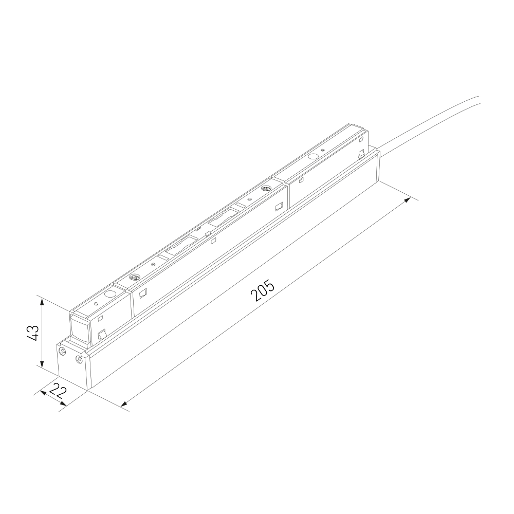 Slim Magnetic Блок питания 100W черный 95043/00 95043/00
