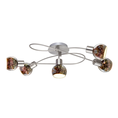 Купить Потолочная люстра Arte Lamp ILLUSIONE A6125PL-5SS