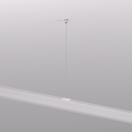 TR2126-WH Механический подвес для трека SMART BASE, IP20, 1.5м, белый, алюминий