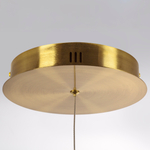 637093 Люстра CORINTO 45W LED 3170LM ЗОЛОТО 3000K IP20