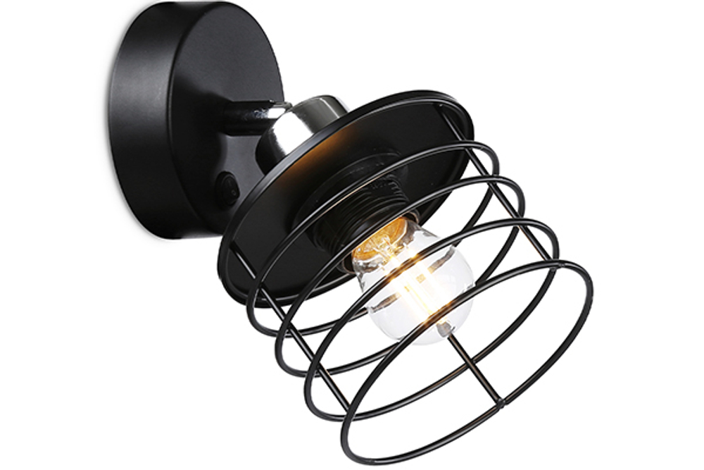 TR8088 BK/CH черный/хром E27 max 40W D120*200