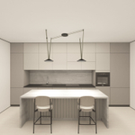 DK5564-BK Cветильник для трека-ремня Belty, серия Flow, со светодиодом, D300*H71мм, 48V DC, 20W, RA90, 120°, 4000K, IP20, черный, алюминий