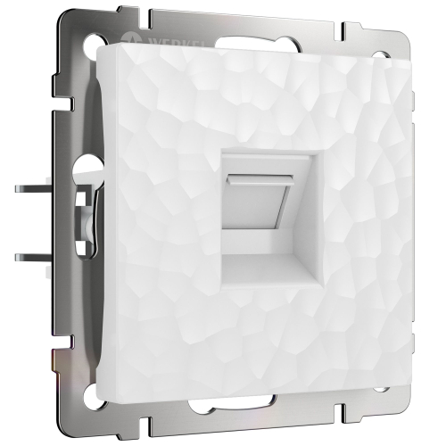 Купить Розетка Ethernet RJ-45 (Hammer белый) W1281001