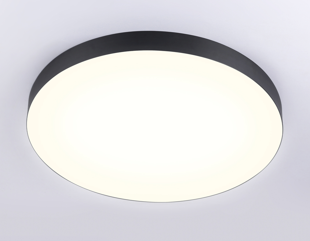 FV5537 BK черный LED 90W 3000K D600*58 (Без ПДУ)