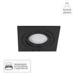 Точечный встраиваемый светильник Arte Lamp TARF A2168PL-1BK