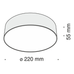 Потолочный светильник Technical C032CL-L32B4K