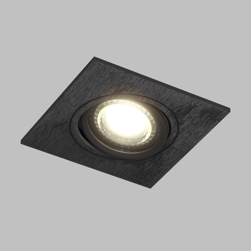 Купить DK3021-BK Встраиваемый светильник, IP 20, 10 Вт, GU5.3, LED, черный, пластик