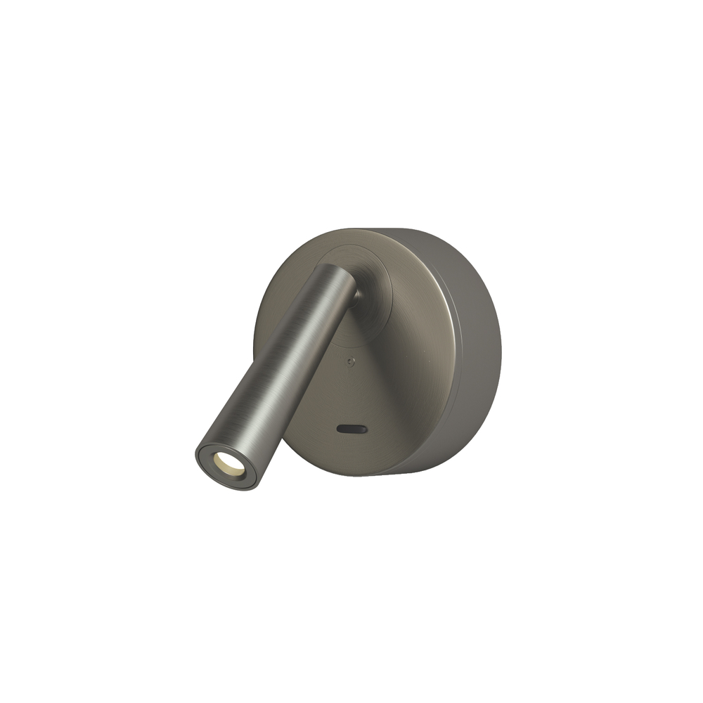 DK5072-DN Бра SHINE WALL со светодиодом, D104*H68, IP20, 3000К, 3W, RA?90, темный никель, алюминий