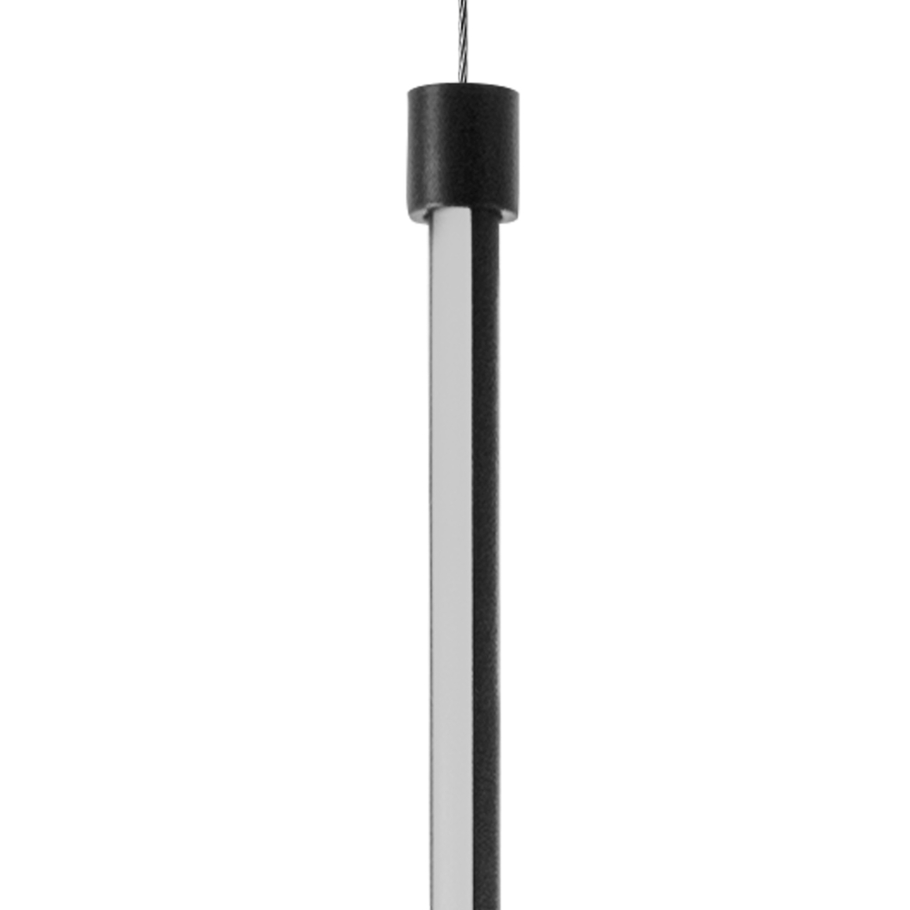 738627 Светильник подвесной UNDINE 13W LED 655LM 120G ЧЕРНЫЙ 3000K