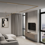 Brass Line Трековый светильник 10W 4000K латунь 85528/01