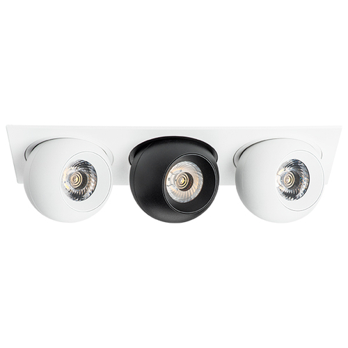 Купить i536647464 Светильник INTERO LED 9W*3 850LM*3 24G БЕЛЫЙ/ЧЕРНЫЙ 4000K (217536+217064+217074+217064)