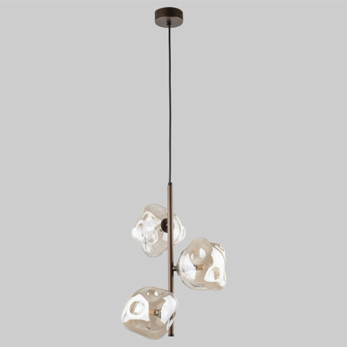 Купить Подвесной светильник со стеклянными плафонами 11036 Lava Brown