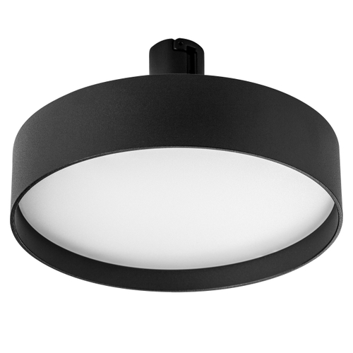 Купить 207537 Светильник 48V д/1-фазн трека DUE LED 20W 1070LM 100G ЧЕРНЫЙ 3000K IP20