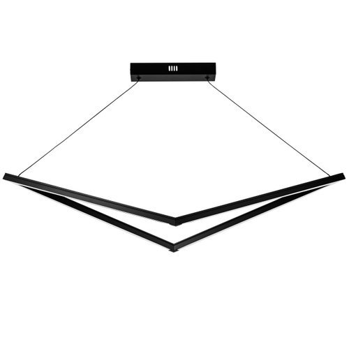 Купить 739297 Люстра PALLA 32W LED 1280LM ЧЕРНЫЙ 3000K