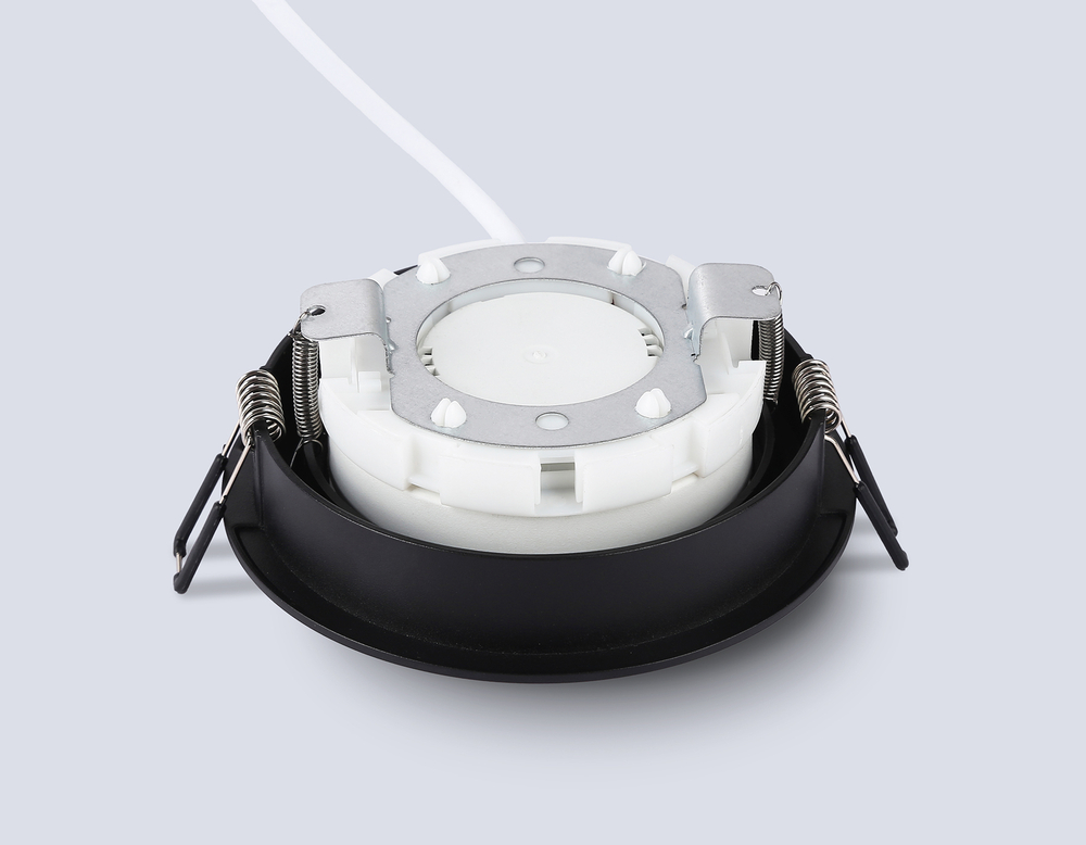 TN6604 BK черный IP44 GX53 max 15W D110*23