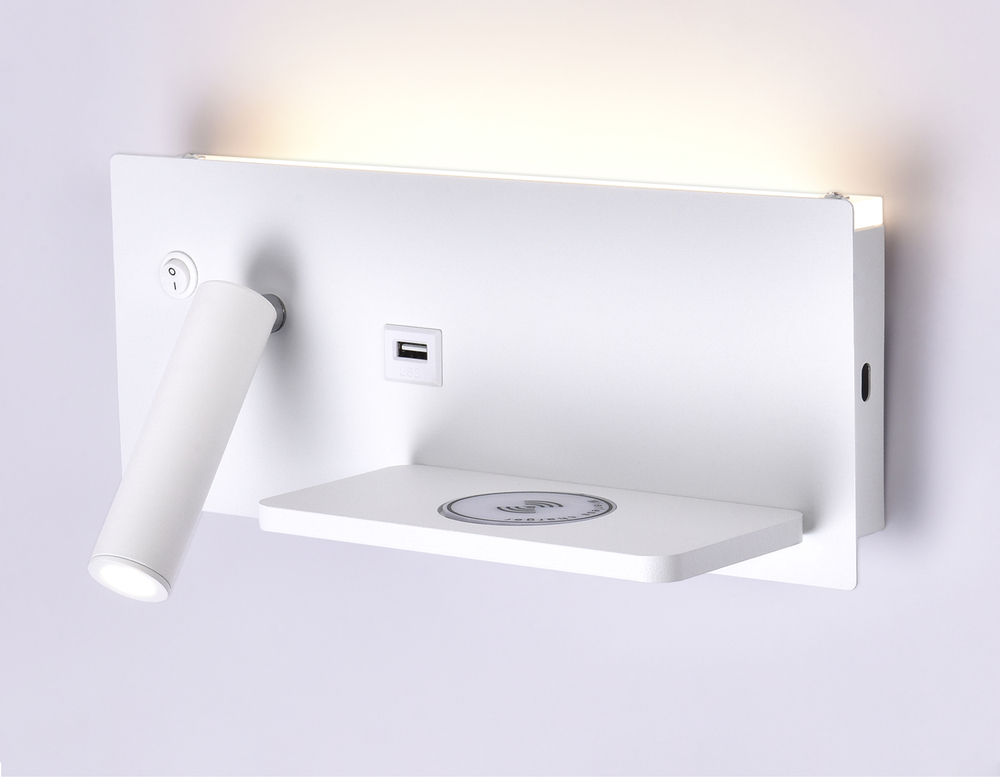 FW2971 SWH белый песок LED 3000K 5W+3W 300*120*115