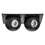 i5277272 Светильник INTERO LED 9W*2 850LM*2 24G ЧЕРНЫЙ 3000K (217527+217072+217072)