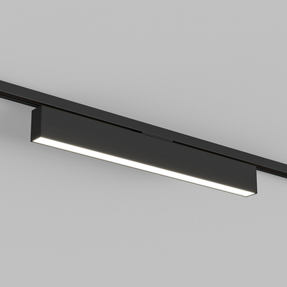 DK6640-BK Трековый светильник IP 20, 20 Вт, LED 4000, черный, алюминий