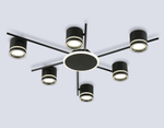 FL71521/6 BK черный GX53/6+LED 754*741*90