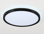 FZ3055 BK черный IP44 33W+10W 6400+6400К D370*40 (Без ПДУ)
