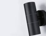 ST3707/2 BK черный IP54 GU10/2 max 35W 160*60*95