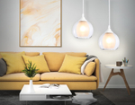 TR3538 WH/CL/FR белый/прозрачный/белый матовый E27 max 40W D130*800