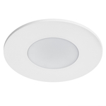 012806 Рамка (светильник) PVC д/LED-модулей 941хх и LED-ламп D50мм PIANO ROUND БЕЛЫЙ IP65